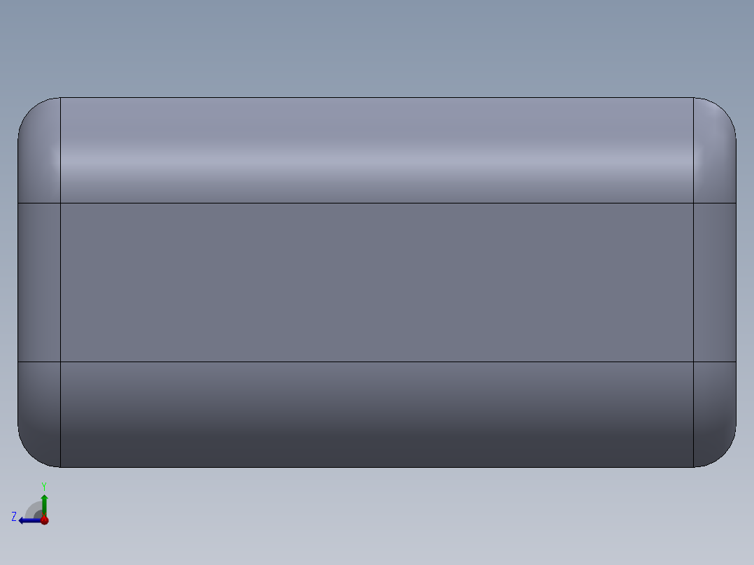 无人机电池右视图