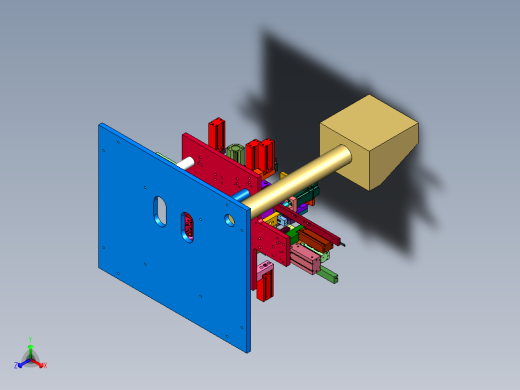 接线板导电片锁螺丝装置