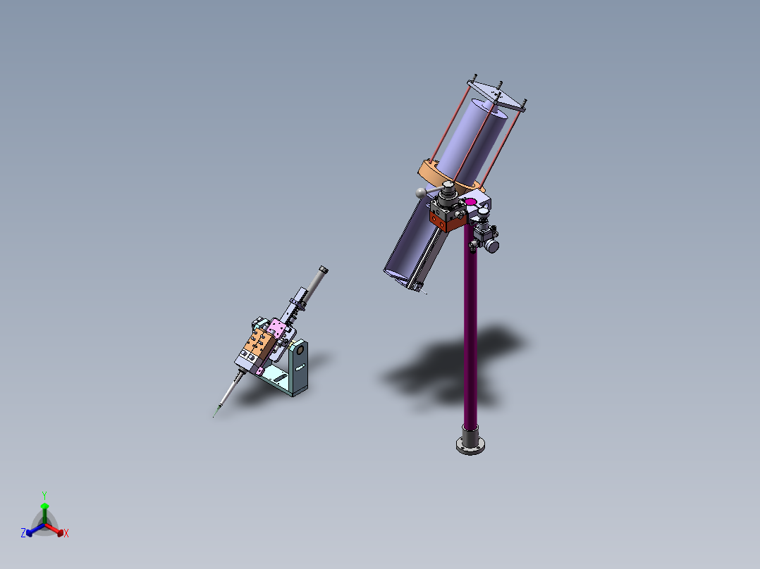 AB胶点胶模块-1630626--60正等轴测图