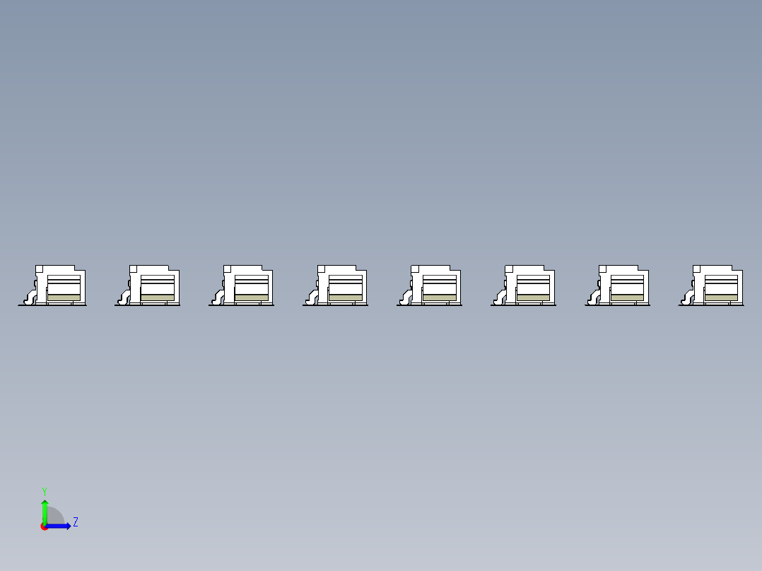 1 25连接器2 16p组件16左视图