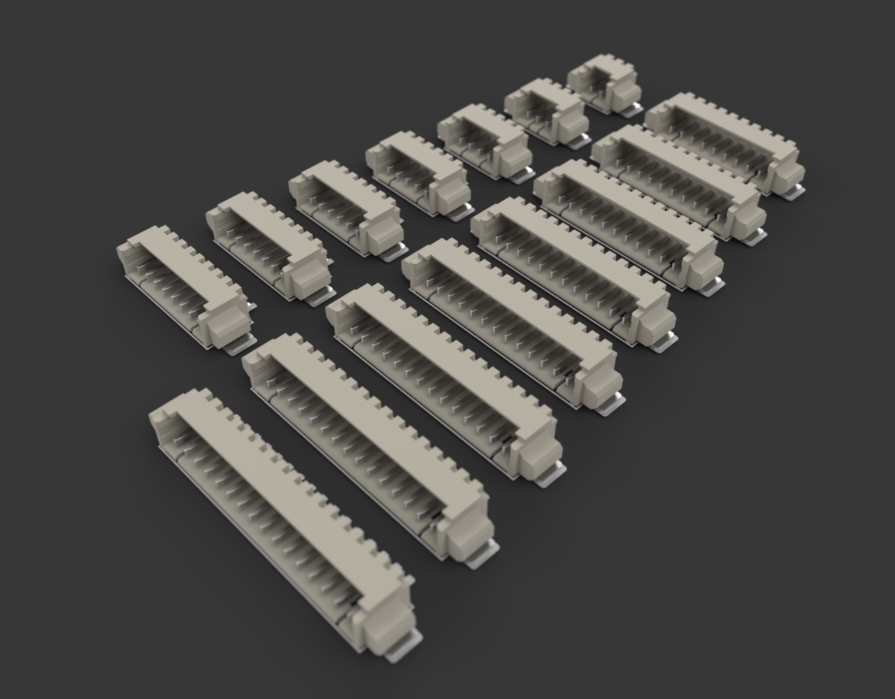 1 25连接器2 16p组件16