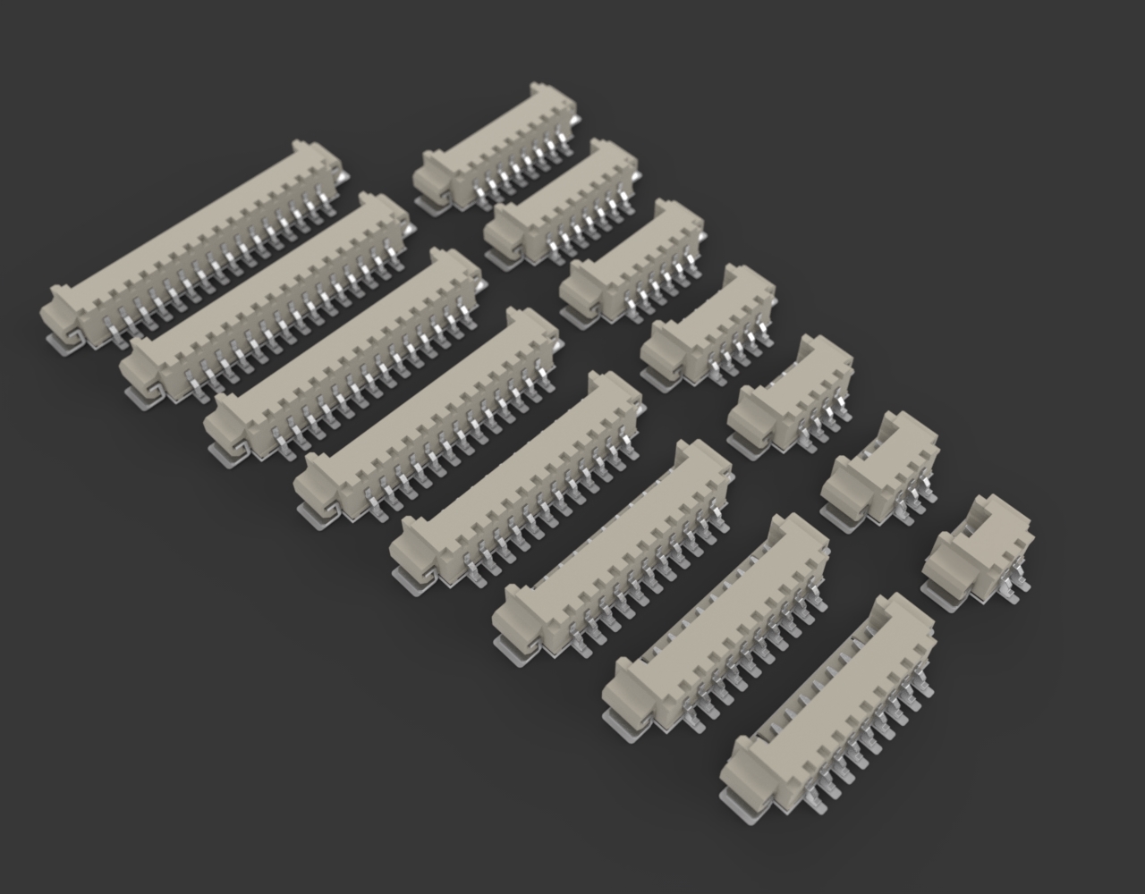 1 25连接器2 16p组件16