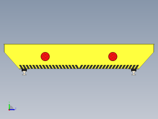 150t、300t无动力拖车及200t、320t、400t电动平车-KPW-150T(4.5×5.5×1.0m)无动力平车MF120左视缩略图