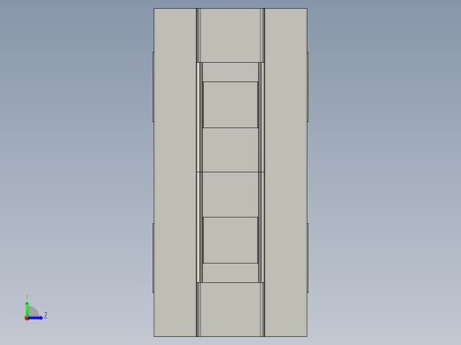 夹爪气缸HFZ25(CL)ZC左视缩略图