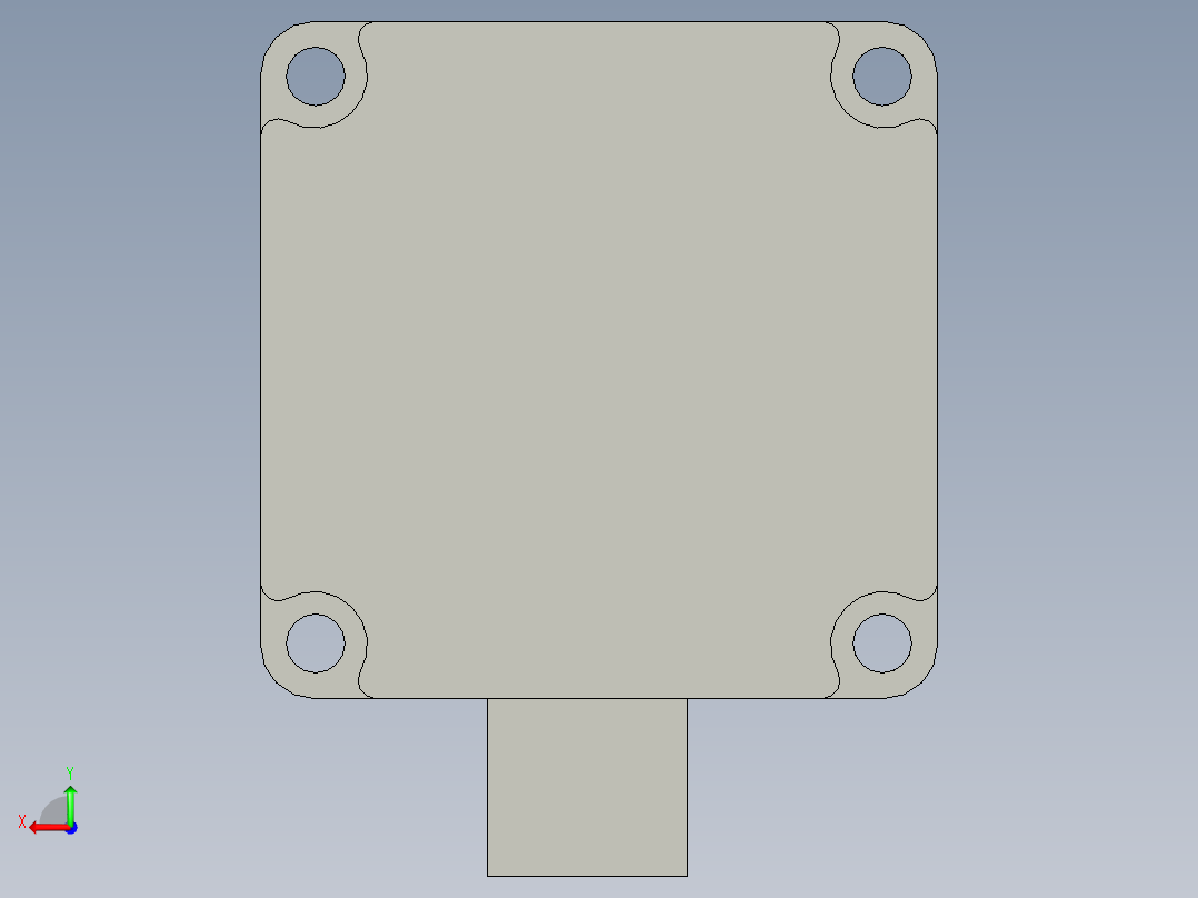 松下伺服100WMSMD012SCS后视图