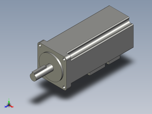 松下伺服100WMSMD012SCS正等轴测缩略图