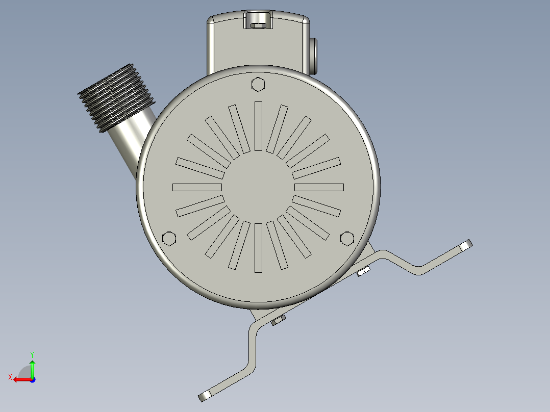 MP-70R磁力泵后视图