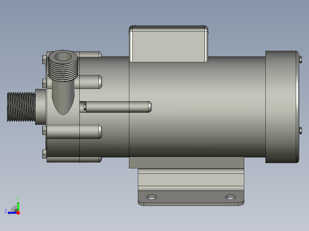 MP-70R磁力泵右视图