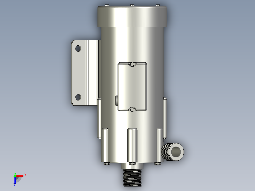 MP-70R磁力泵俯视图