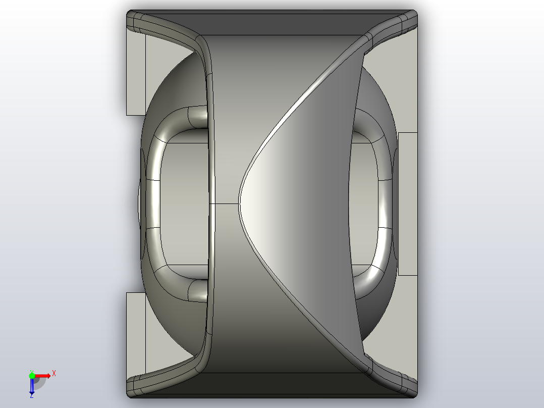 光线式触摸光电开关按钮SW-211俯视图