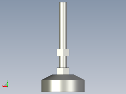 实芯脚杯D80-M16x120-V后视缩略图