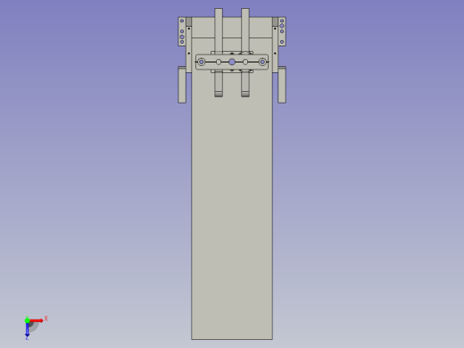 ST40---二工位1气动切刀弹簧组件-a俯视缩略图