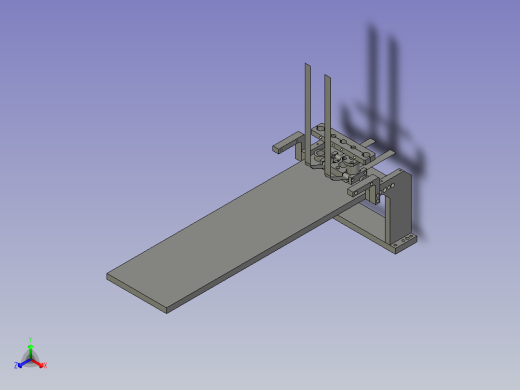 ST40---二工位1气动切刀弹簧组件-a正等轴测缩略图
