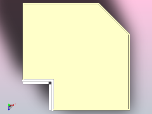 普通家用橱柜俯视缩略图