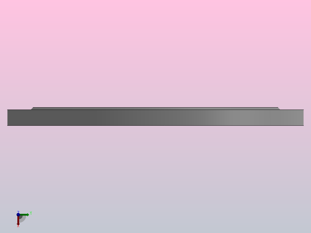 焊接法兰(PN1.6)_法兰 350前视图