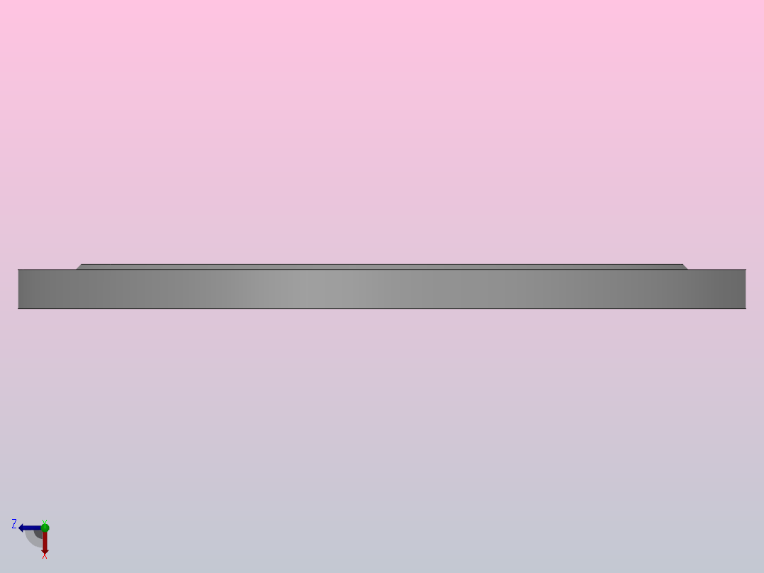 焊接法兰(PN1.6)_法兰 350右视图