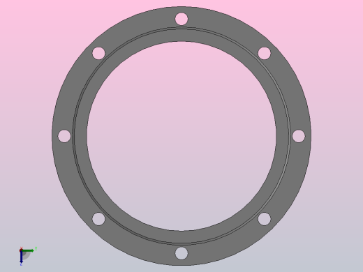 焊接法兰(PN1.6)_法兰 350俯视缩略图