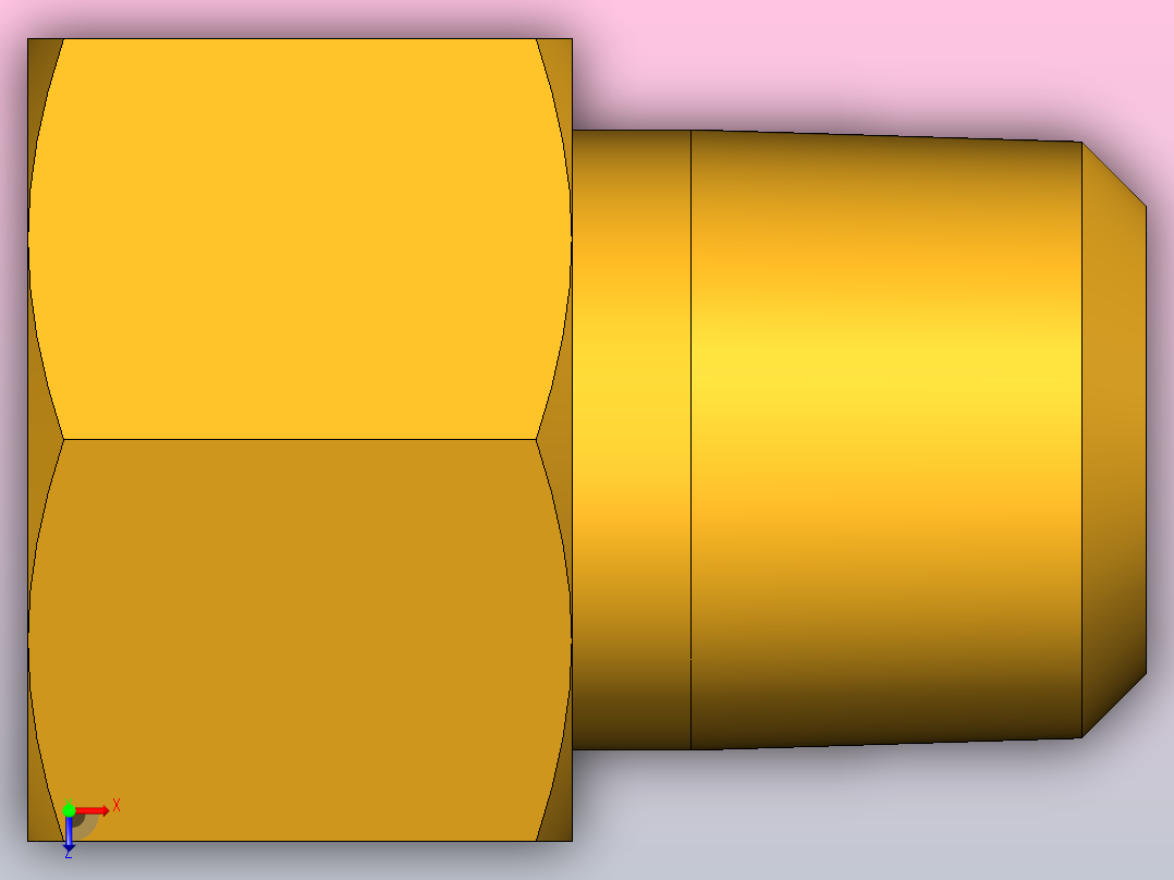 公接头48IFHD 4 2俯视图