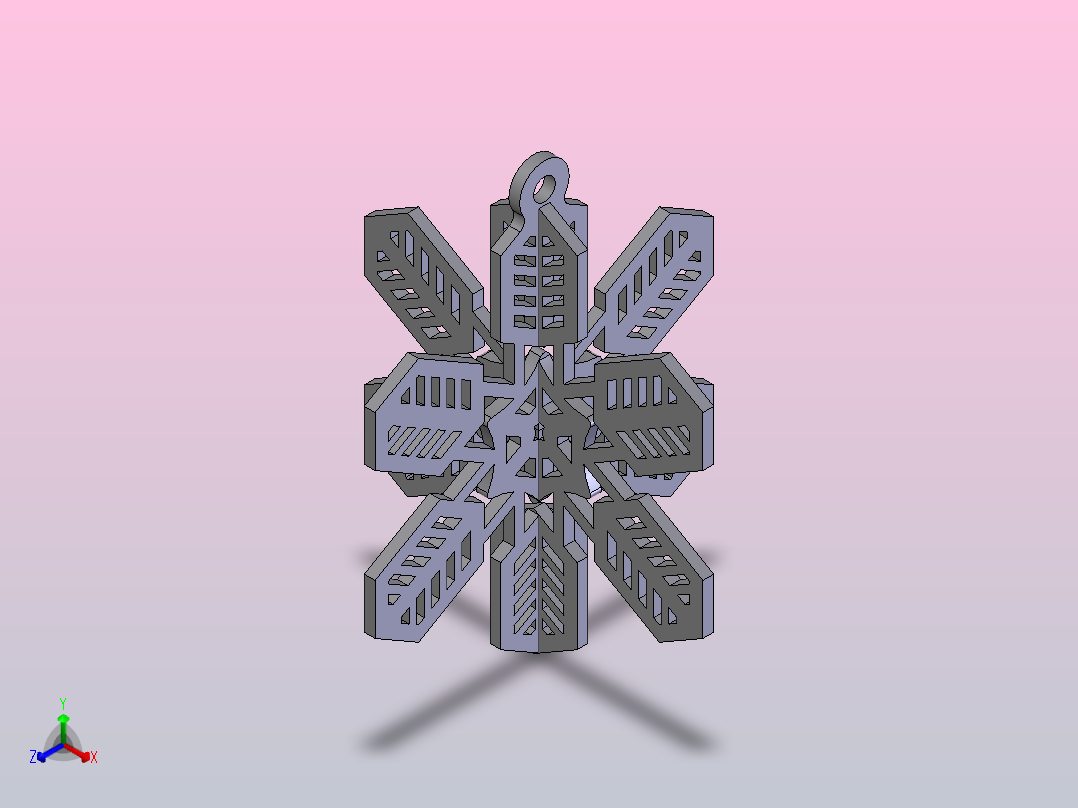 雪花4主视图