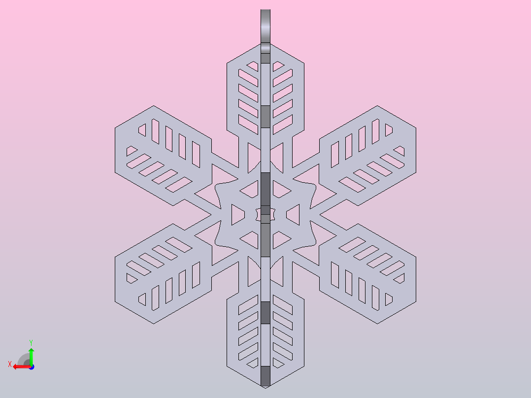 雪花4后视图