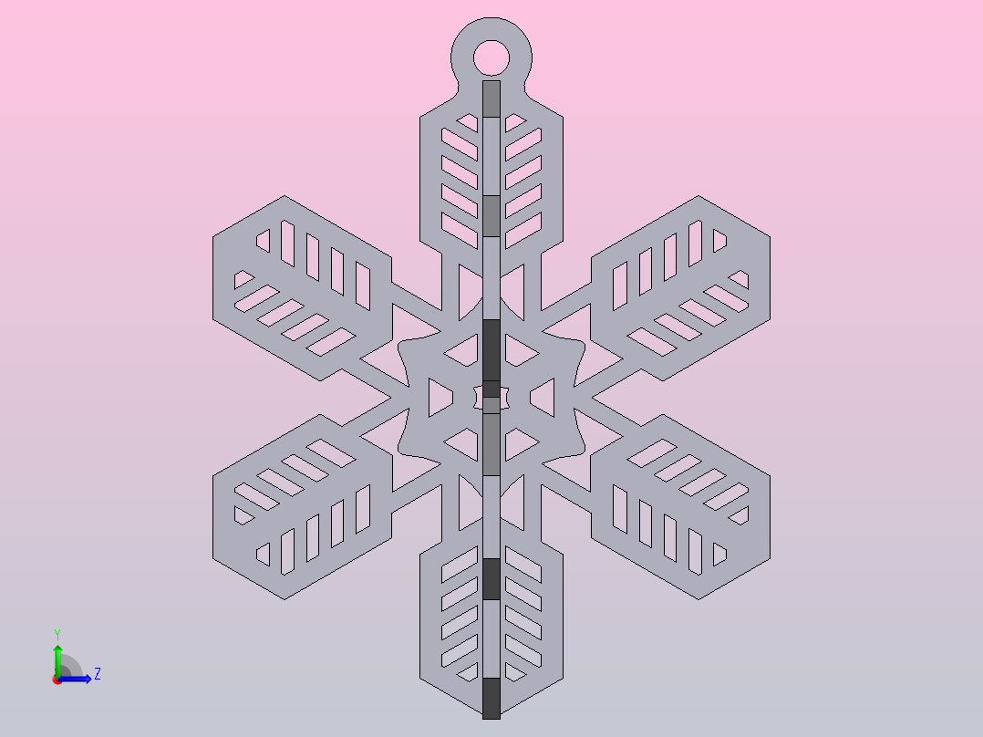 雪花4左视图
