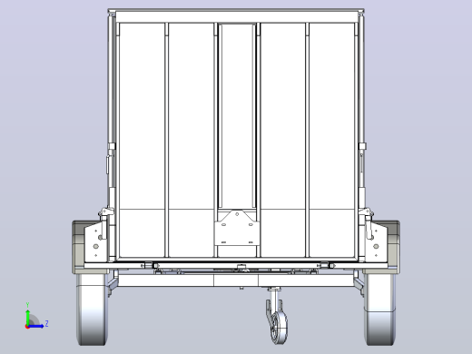 8x5FT农场拖车左视缩略图
