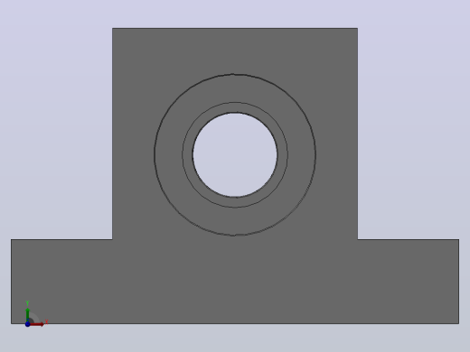 T型高度选择型轴承座组件_BTC-6900-2Z-20-A前视缩略图
