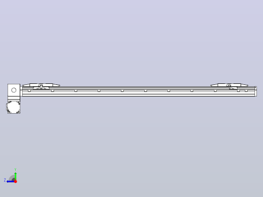 皮带直线轴双滑块型TPA-GCBS-150-P80-L475-LP-M75-N3右视缩略图
