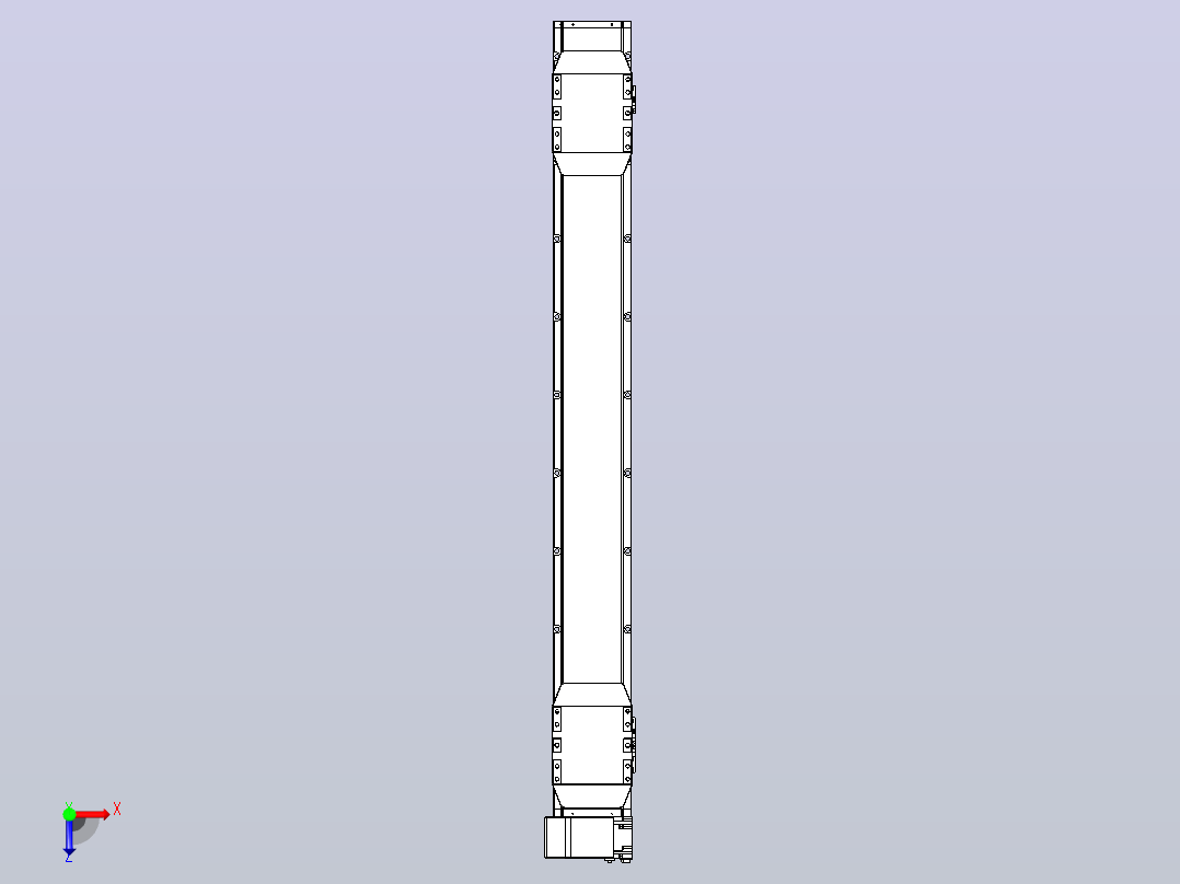 皮带直线轴双滑块型TPA-GCBS-150-P80-L475-LP-M75-N3俯视图