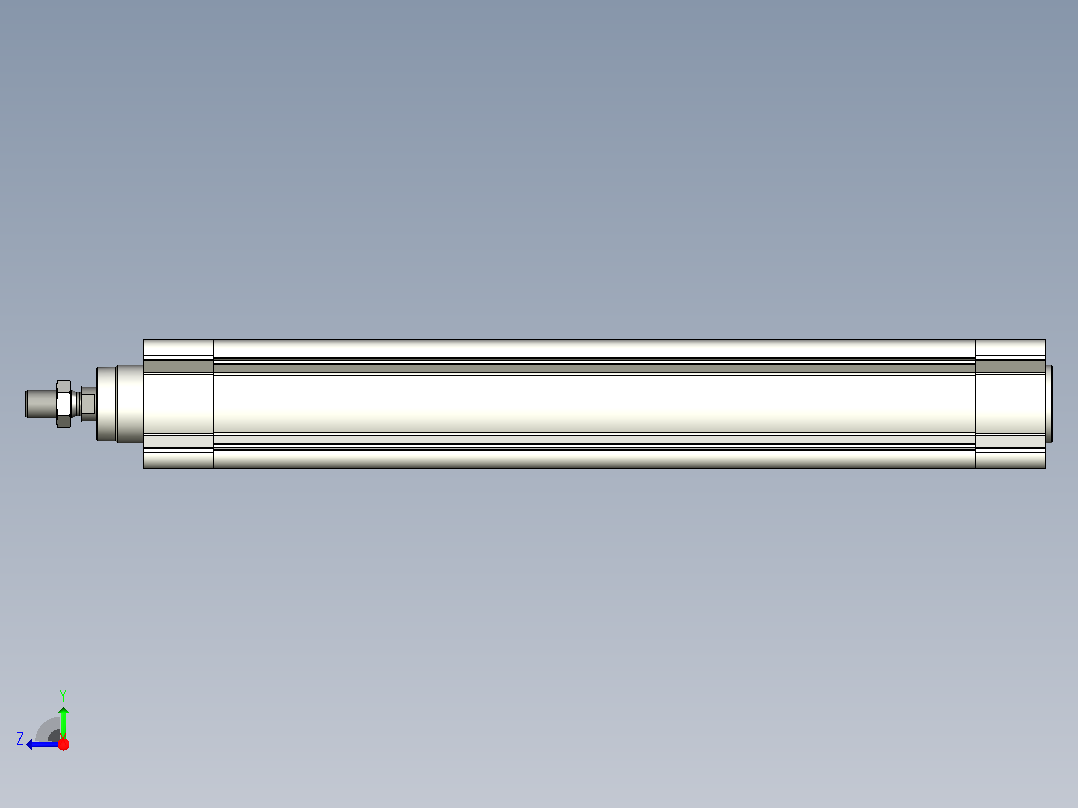 FESTO气缸DSBC-63-400-PPSA-N3---_0_右视图