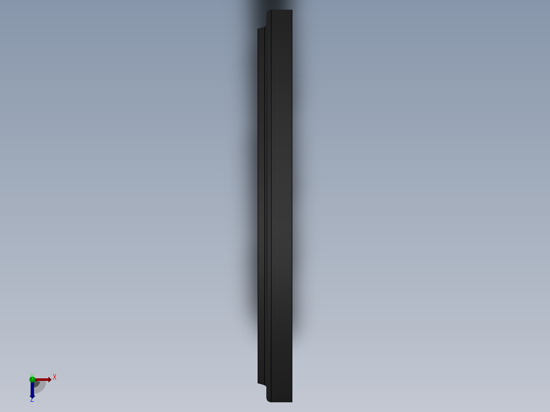AH型ULTRATHAN金属骨架防尘圈(JIS)[AH120AZ5071]俯视图