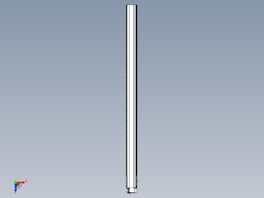 皮带直线轴半封闭可选导轨TPA-HNB-202D-140-L3050-RP-Y-P75-N3俯视缩略图