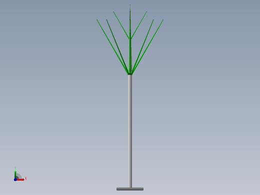 树 小树 绿化树 植物前视缩略图