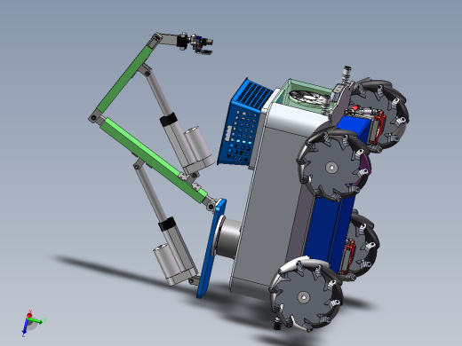 草莓采摘机器人（SW+CAD+说明书）