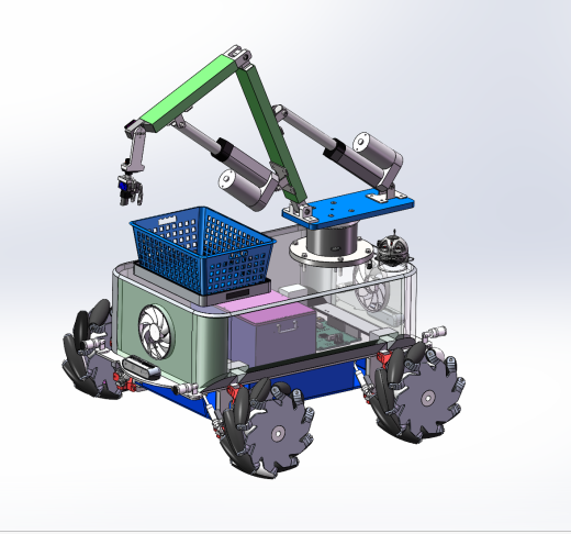 草莓采摘机器人（SW+CAD+说明书）缩略图