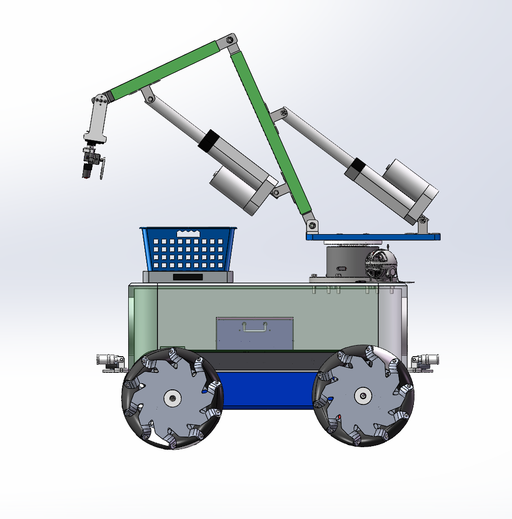 草莓采摘机器人（SW+CAD+说明书）