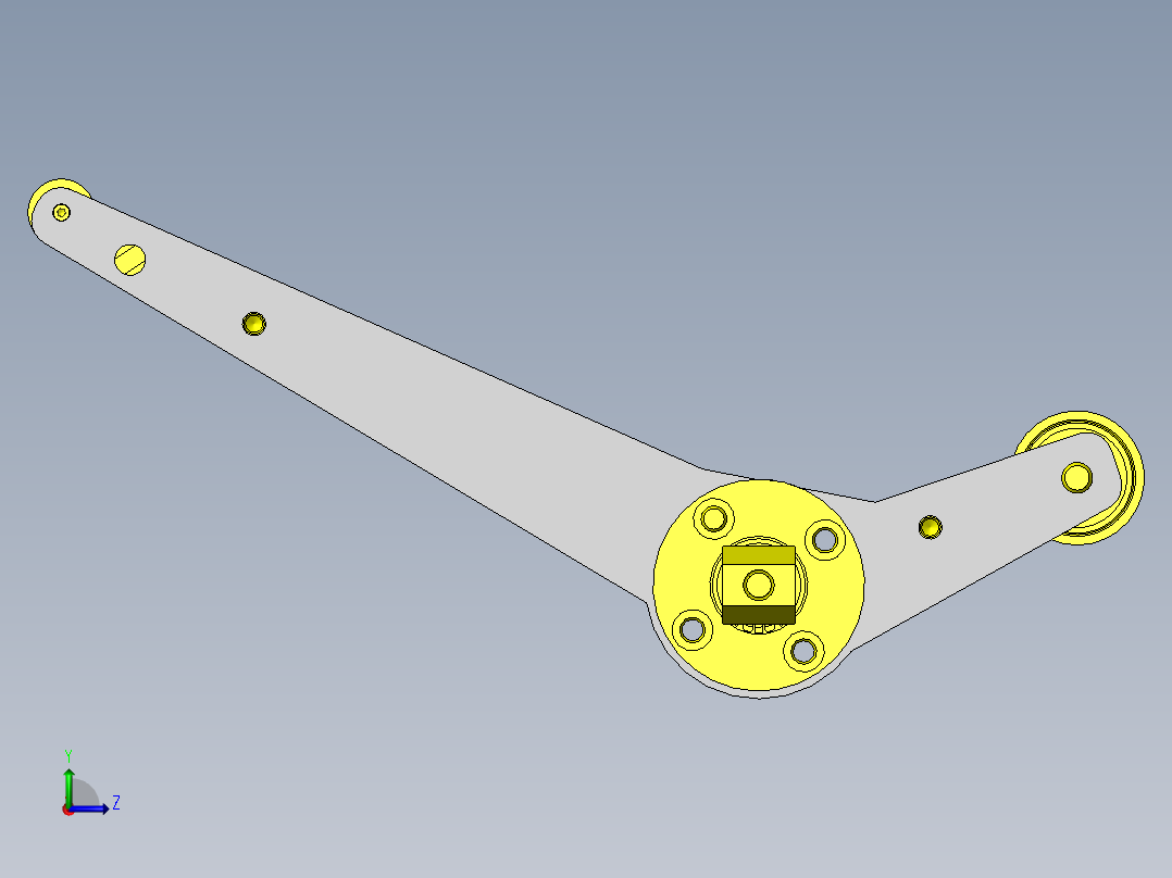 带避让组件的传送带左视图