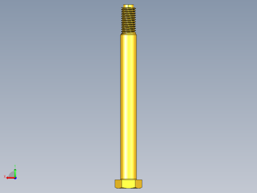 六角头铰制孔用螺栓(GBT27）后视缩略图