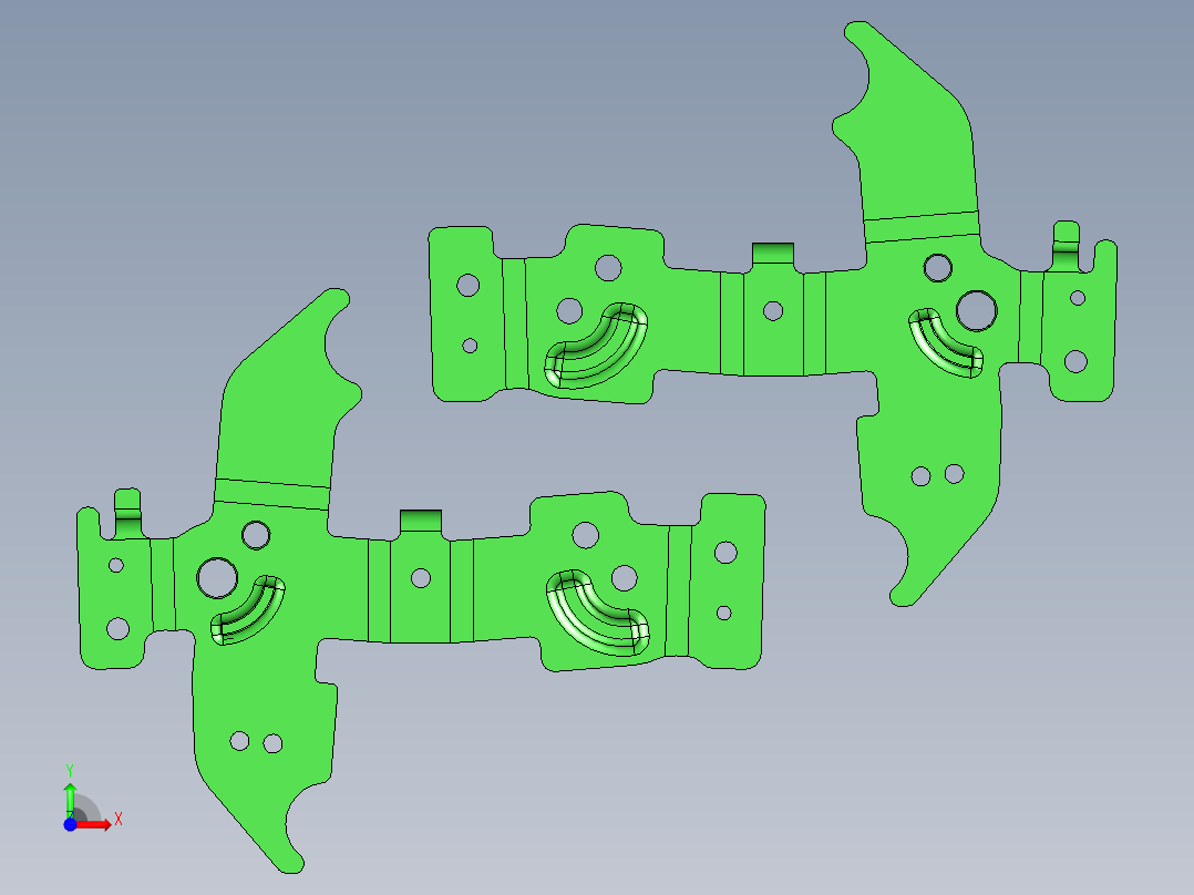 汽车钣金前视图