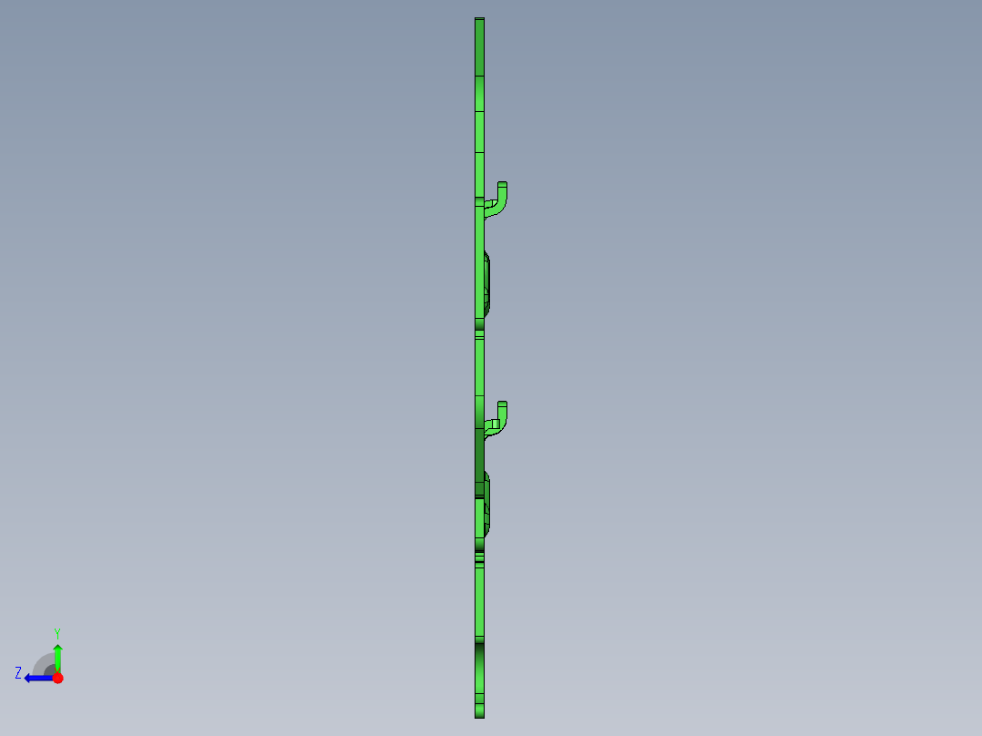汽车钣金右视图