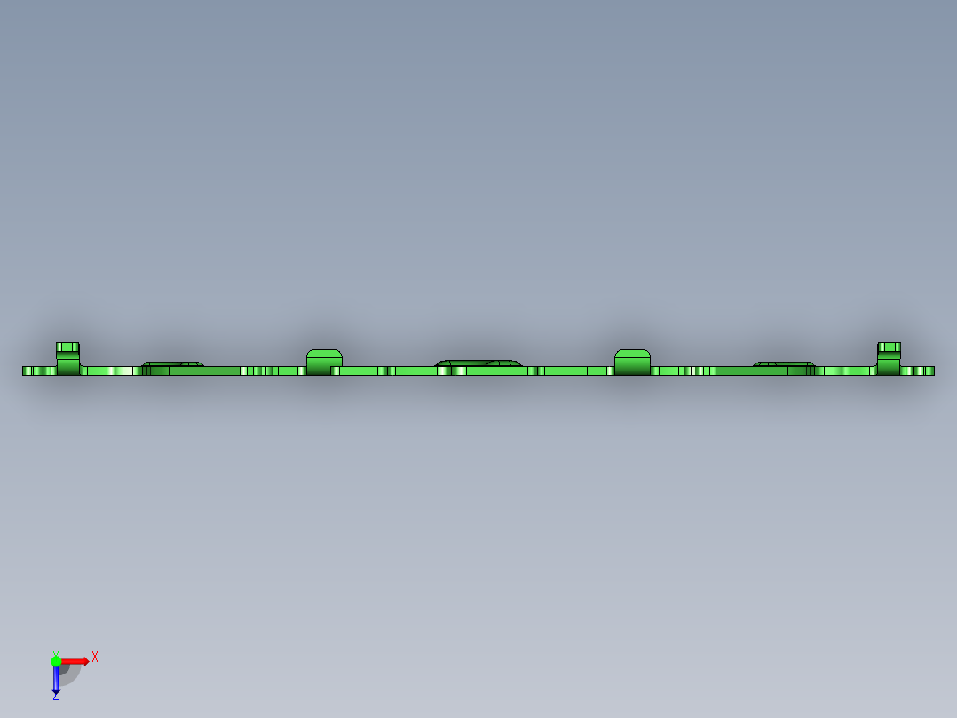 汽车钣金俯视图