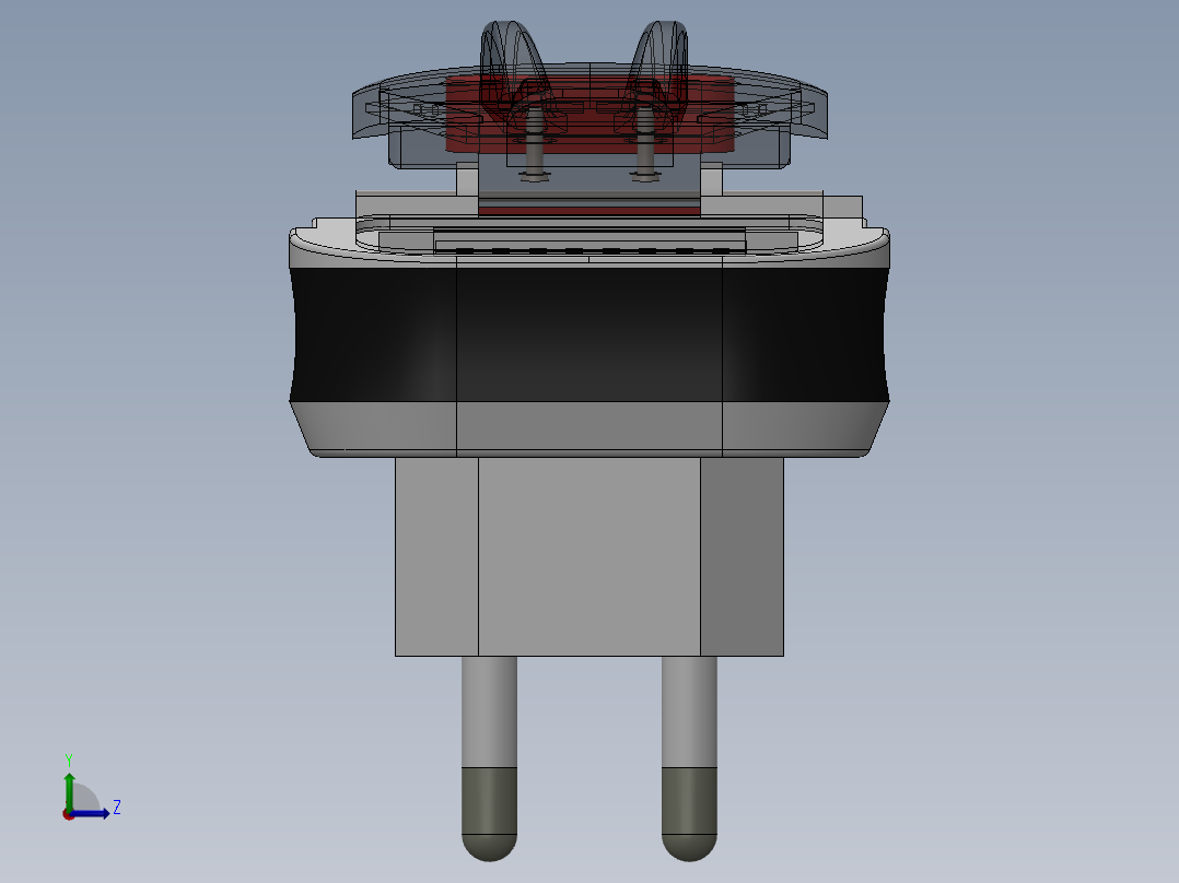 万能充电器左视图