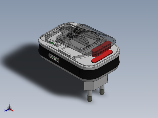万能充电器正等轴测缩略图