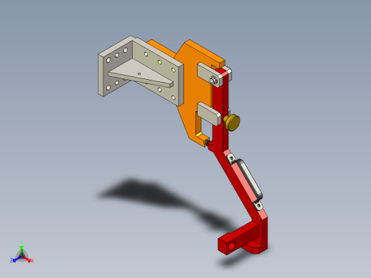 夹具固定座3D模型
