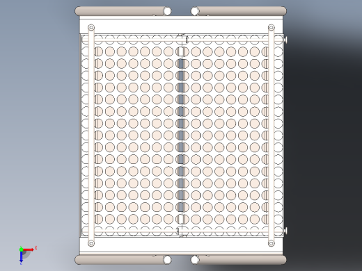 手提式简易烧烤架3D数模图纸 Solidworks设计俯视缩略图