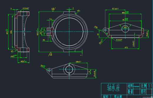 轴承座的工艺及钻孔夹具装置设计缩略图