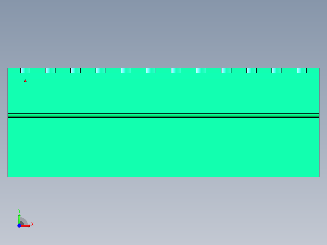 DEGSON 2EDG 系列 5.08mm 可插拔接线端子组-2EDGRH-5.08-24P-14-00AH前视图