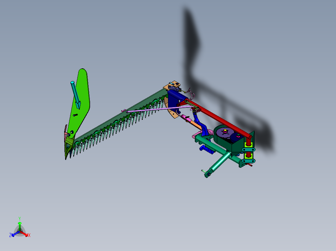 大型车载绿篱修剪机器