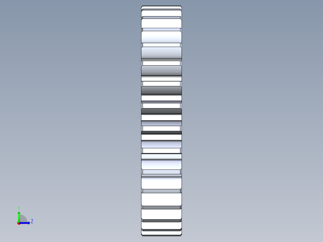 正齿轮压力角20 -24dp-20pa-32t spur gear左视图