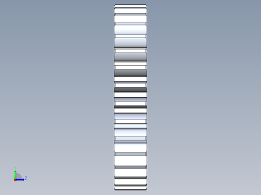 正齿轮压力角20 -24dp-20pa-32t spur gear左视缩略图